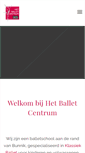 Mobile Screenshot of hetballetcentrum.nl